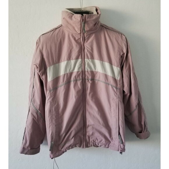 Columbia Sportswear Medium Full-Zip Core Interchange Jacket Pink Colorblock - Picture 1 of 8